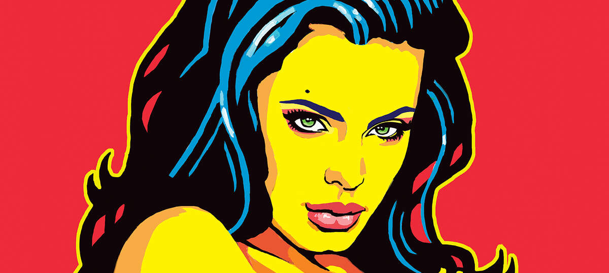 Angelina Jolie Canvas Wall Art