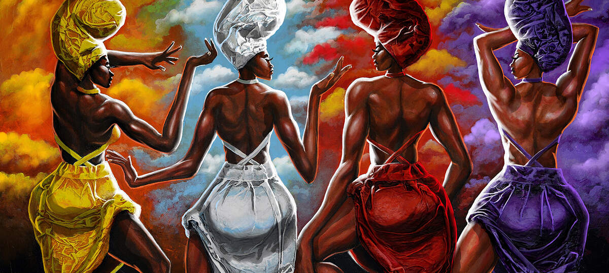 African Culture Canvas Art