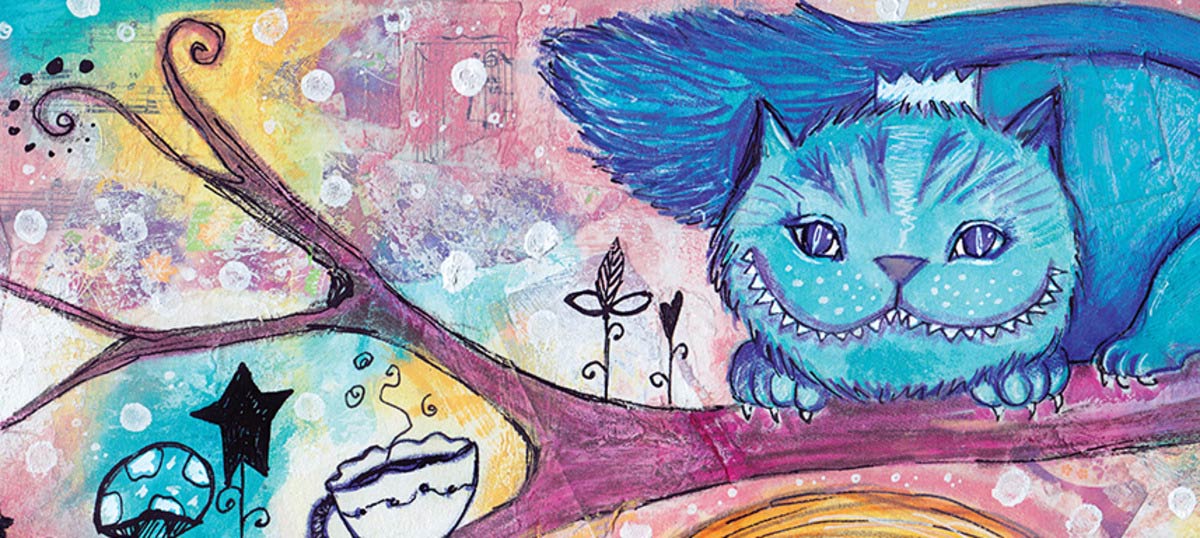 Cheshire Cat Canvas Art