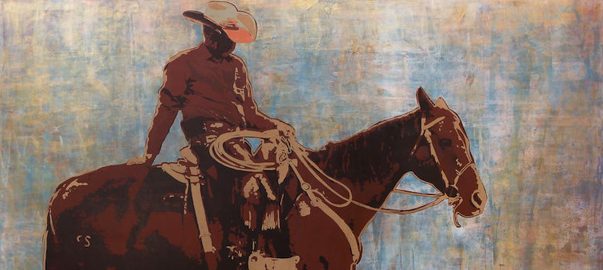 Cowboy & Cowgirl Art Canvas Prints