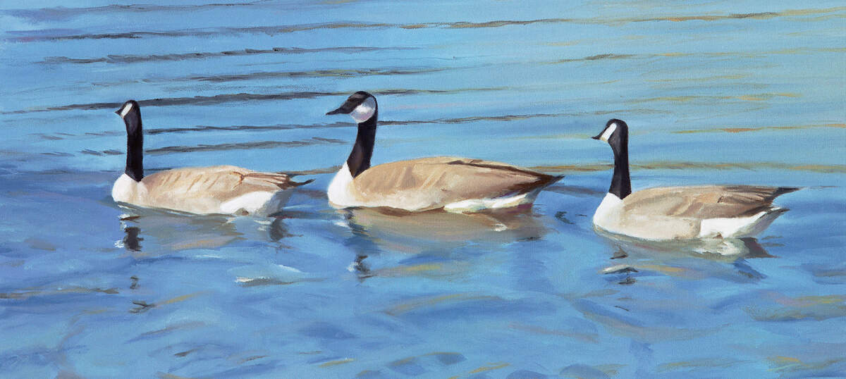 Geese Canvas Art