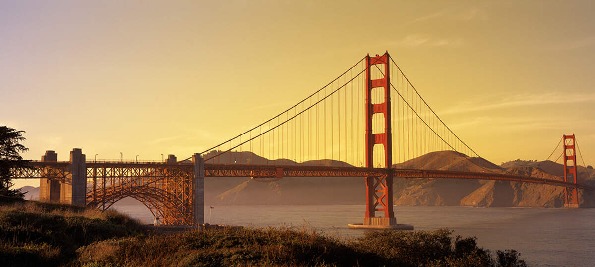 Golden Gate Bridge Canvas Art