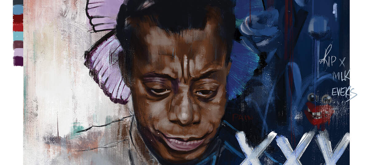 James Baldwin Canvas Art Prints