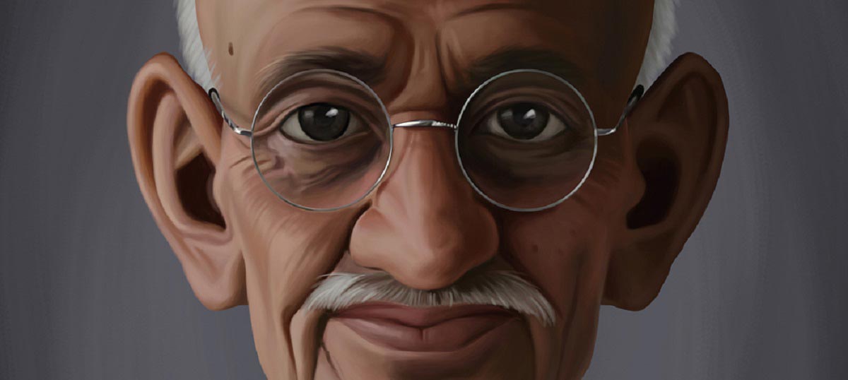Mahatma Gandhi Canvas Art
