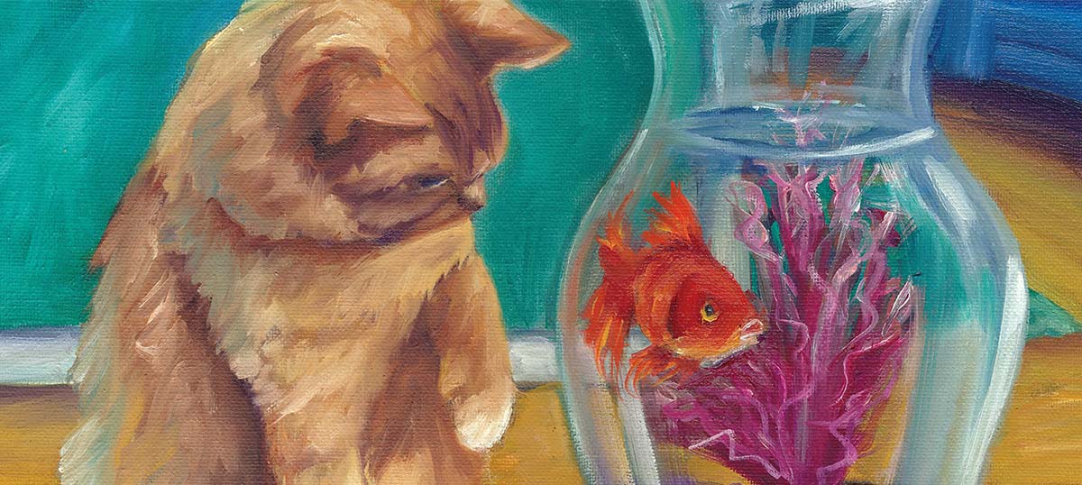 Orange Cats Canvas Prints