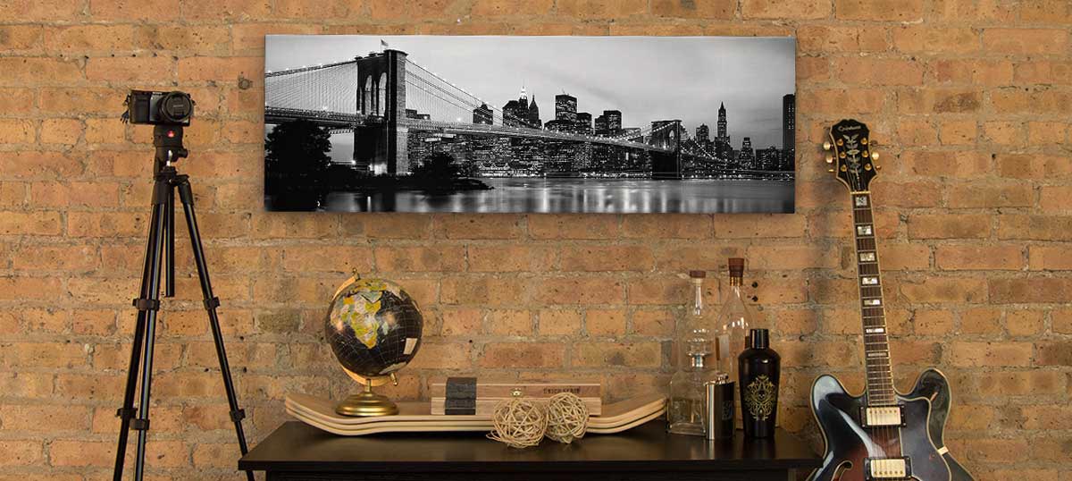 Panoramic Cityscapes Canvas Wall Art