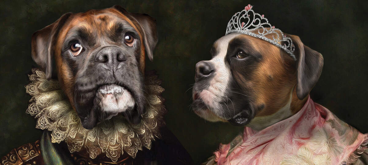 Pompous Pets Canvas Artwork
