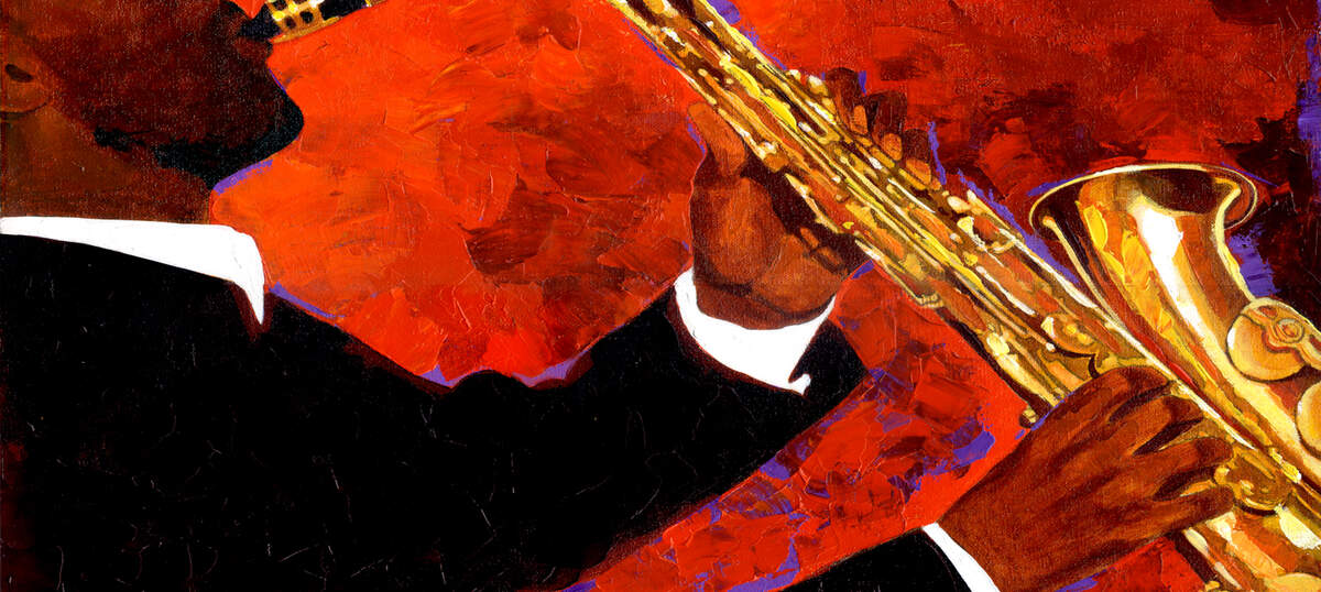 Saxophone Art Canvas Art Prints