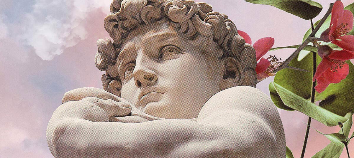 The Statue of David Reimagined Art Prints