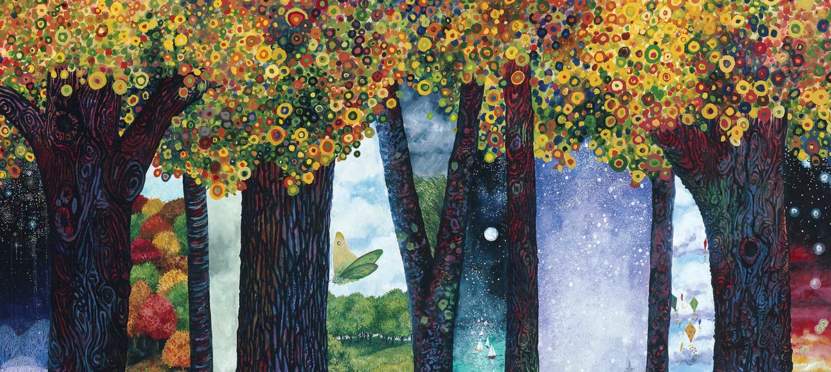 Trees in Transition Canvas Art Prints