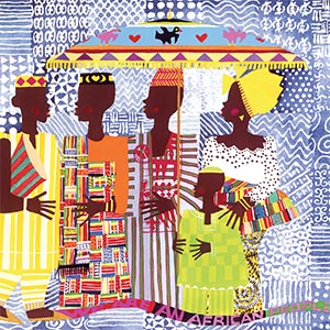 African Décor Canvas Art Prints