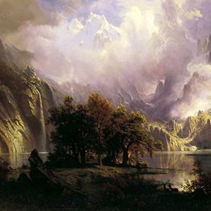 Albert Bierstadt Canvas Artwork