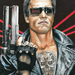 Arnold Schwarzenegger Canvas Artwork