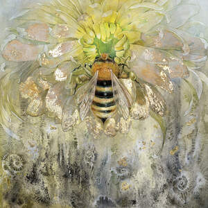 Bees Canvas Art