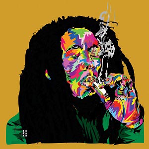 Bob Marley Canvas Artwork
