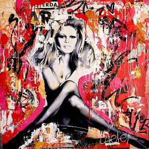 Brigitte Bardot Canvas Art