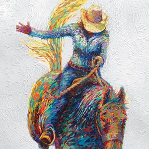 Cowboy & Cowgirl Canvas Artwork