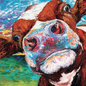 Cows Canvas Art