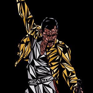 Freddie Mercury Canvas Prints