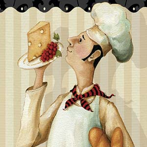 French Cuisine Canvas Wall Art