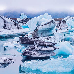 Glaciers & Icebergs Canvas Artwork