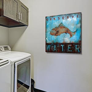 Laundry Room Canvas Art