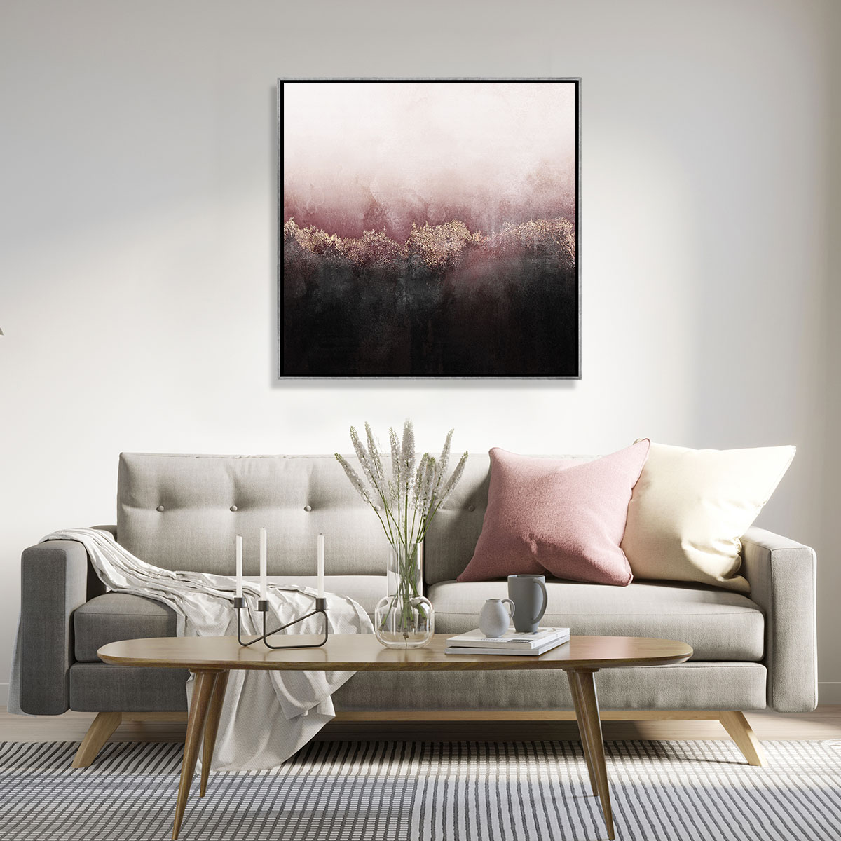 Modern Living Room Art Prints
