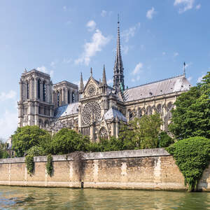 Notre Dame Cathedral Canvas Wall Art
