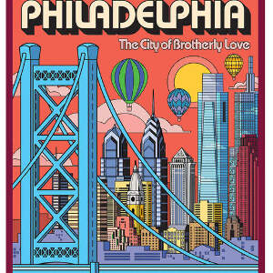 Philadelphia Travel-posters Canvas Prints