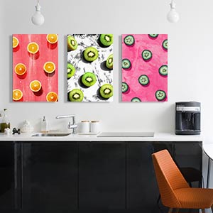 Pop Art Kitchen Canvas Wall Art