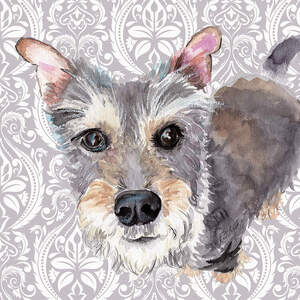 Scottish Terriers Canvas Art