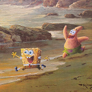 SpongeBob SquarePants (TV Show) Canvas Art Prints