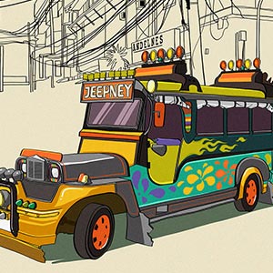 Vehicles of the World Canvas Art Prints