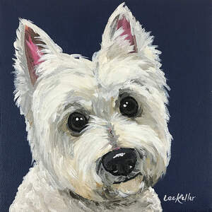 West Highland White Terriers Canvas Wall Art