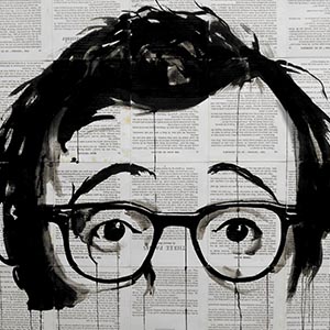 Woody Allen Canvas Wall Art