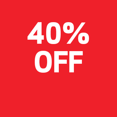 More on Sale-40% off