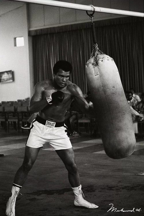 Ali Training in Zaire