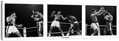 Muhammad Ali Vs. Frazier, Quezon City, Philippines Canvas Art Print - Boxing Art