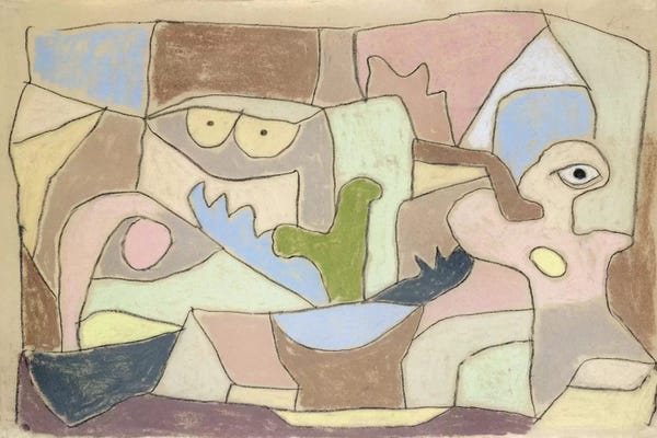 Cubism: Also True of Plants (Gilt Auch Fur Pflanzen) 1932 by Paul Klee