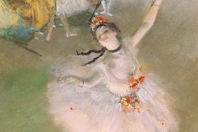 Dancer on The Stage by Edgar Degas canvas print