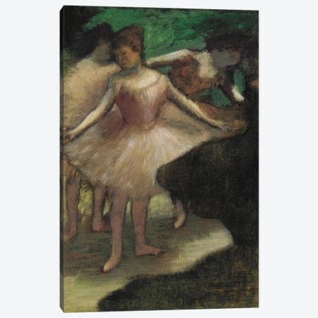 Trois Danseuses En Rose, 1886 Canvas Print #1070} by Edgar Degas Canvas Art Print