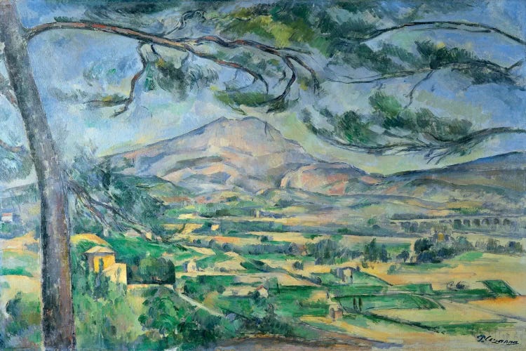 Mont Sainte-Victoire with Large Pine-Tree 1887