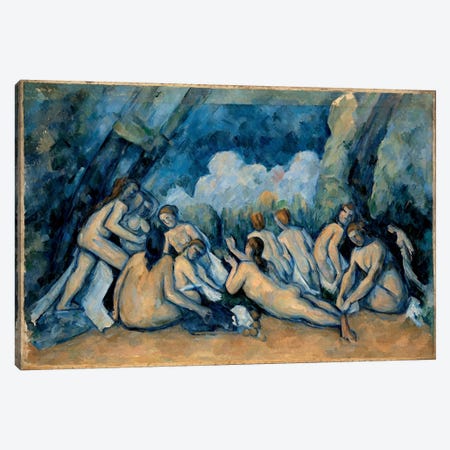 The Bathers Canvas Print #1080} by Paul Cezanne Canvas Wall Art