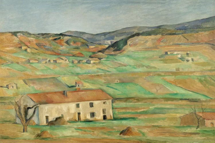 Environs De Gardanne 1886-1890 by Paul Cezanne wall art