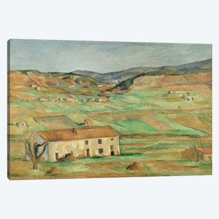Environs De Gardanne 1886-1890 Canvas Print #1094} by Paul Cezanne Canvas Wall Art