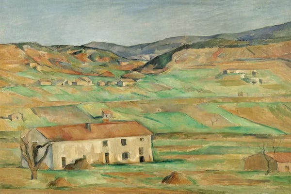 Paul Cezanne: Environs De Gardanne 1886-1890 by Paul Cezanne