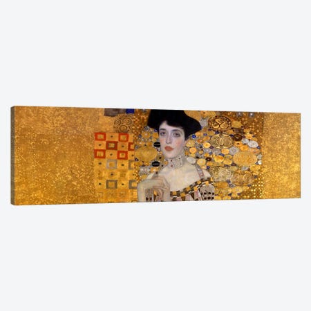Portrait of Adele Bloch-Bauer I Canvas Print #1099PAN} by Gustav Klimt Canvas Art Print