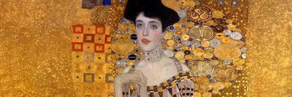 All Things Klimt: Portrait of Adele Bloch-Bauer I by Gustav Klimt