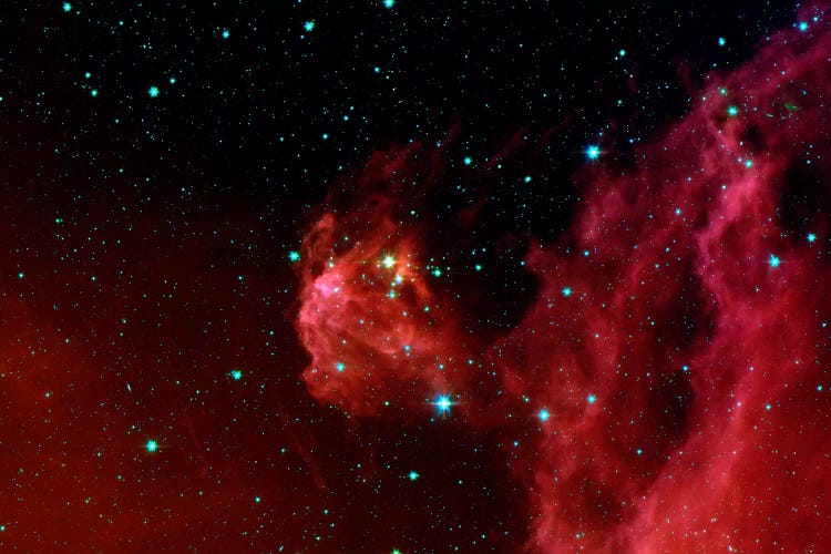 Stars Hatching from Orion's Head (Spitzer Space Station)