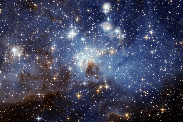 Browse art that iCanvas customers also bought: LH-95 Stellar Nursery (Hubble Space Telescope)